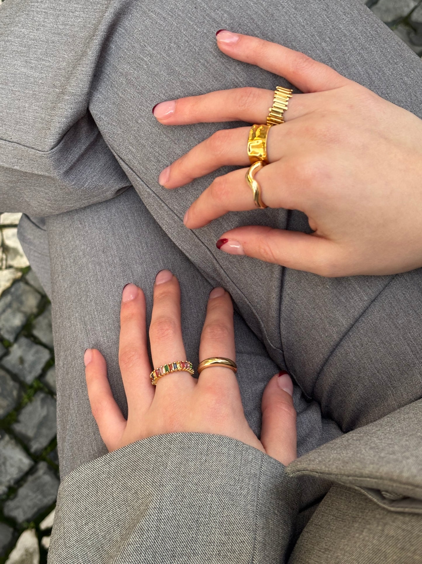 Anel Barras Verticais